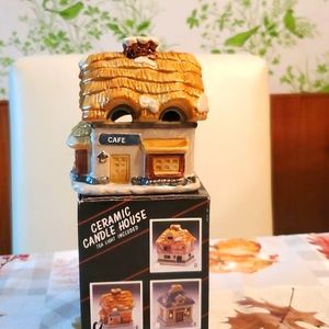 Cafe - Ceramic candle house
